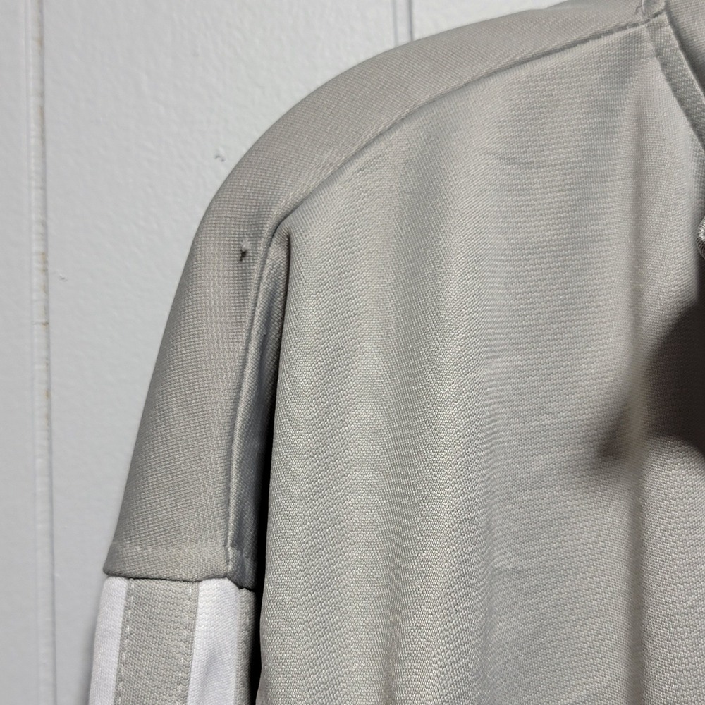 Dynasty Cleveland Guardians Track Jacket Gray Full Zip Athletic Mens Size L - Picture 5 of 7